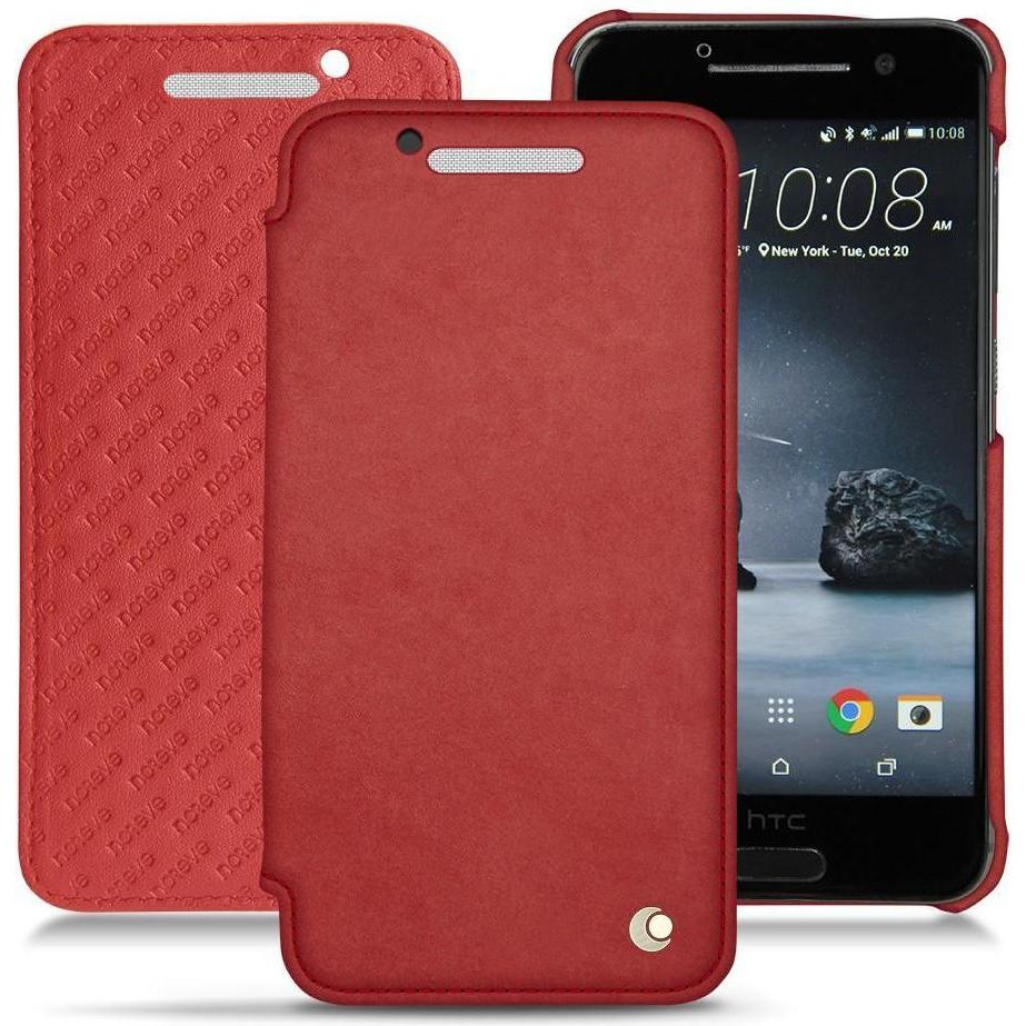 Noreve Lederschutzhülle horizontal (HTC One A9), Smartphone Hülle, Rot