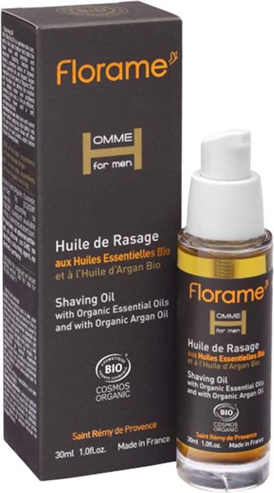 Actual product image Florame Homme - Shaving Oil (30 ml, Shaving gel)