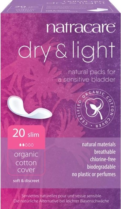 Produktbild Natracare Dry & Light (20 x, Damenbinden)