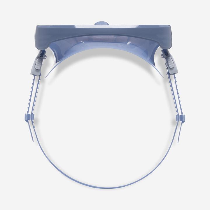 Actual product image Subea Tauchmaske Antibeschlag Silikonband - 100 Mono Mid blau