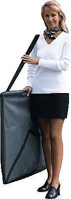 Franken Moderation board bag for folding. Moderation boards WxLxD 127x81x8cm navy blue adjustable