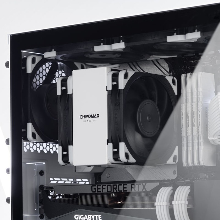 Produktbild Noctua HC8 chromax.white CPU-Kühler-Abdeckung (195 mm)