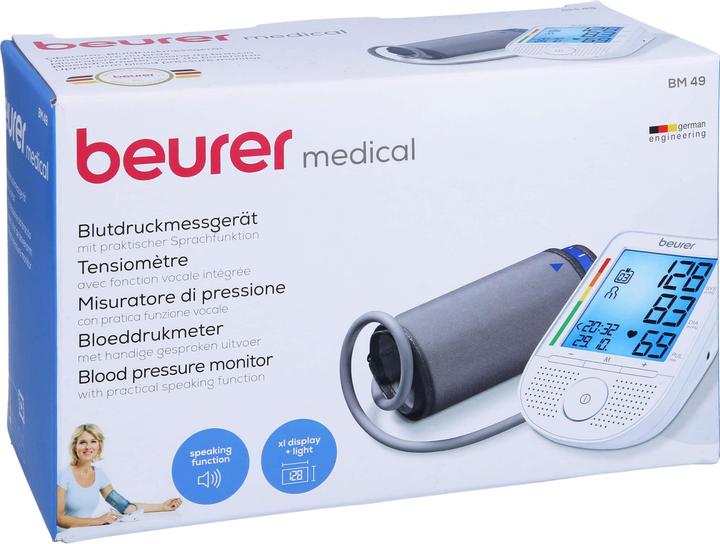 Actual product image Beurer Bm 49 (Blood pressure monitor upper arm)