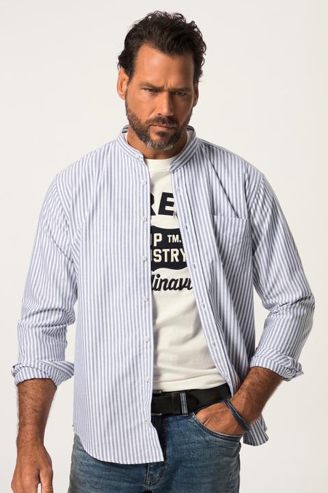 Produktbild JP1880 Oxfordhemd, Langarm, Stehkragen, Modern Fit (4XL)