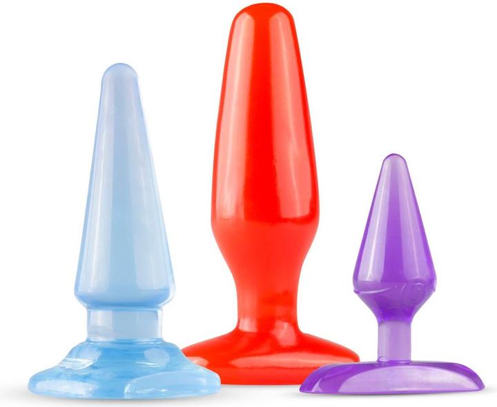 Easytoys Mehrfarbiges Analplug Set