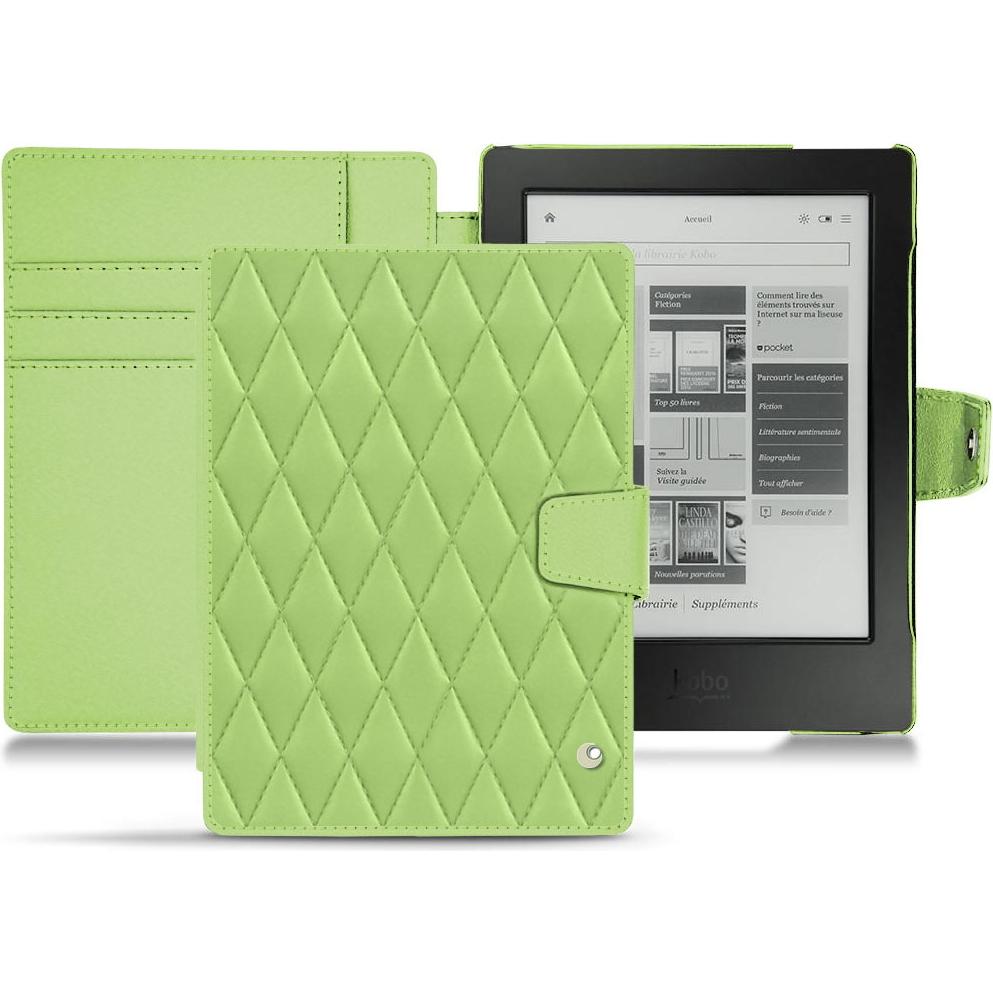 Noreve Lederschutzhülle Wallet (Aura H2O), Tablet Hülle, Grün