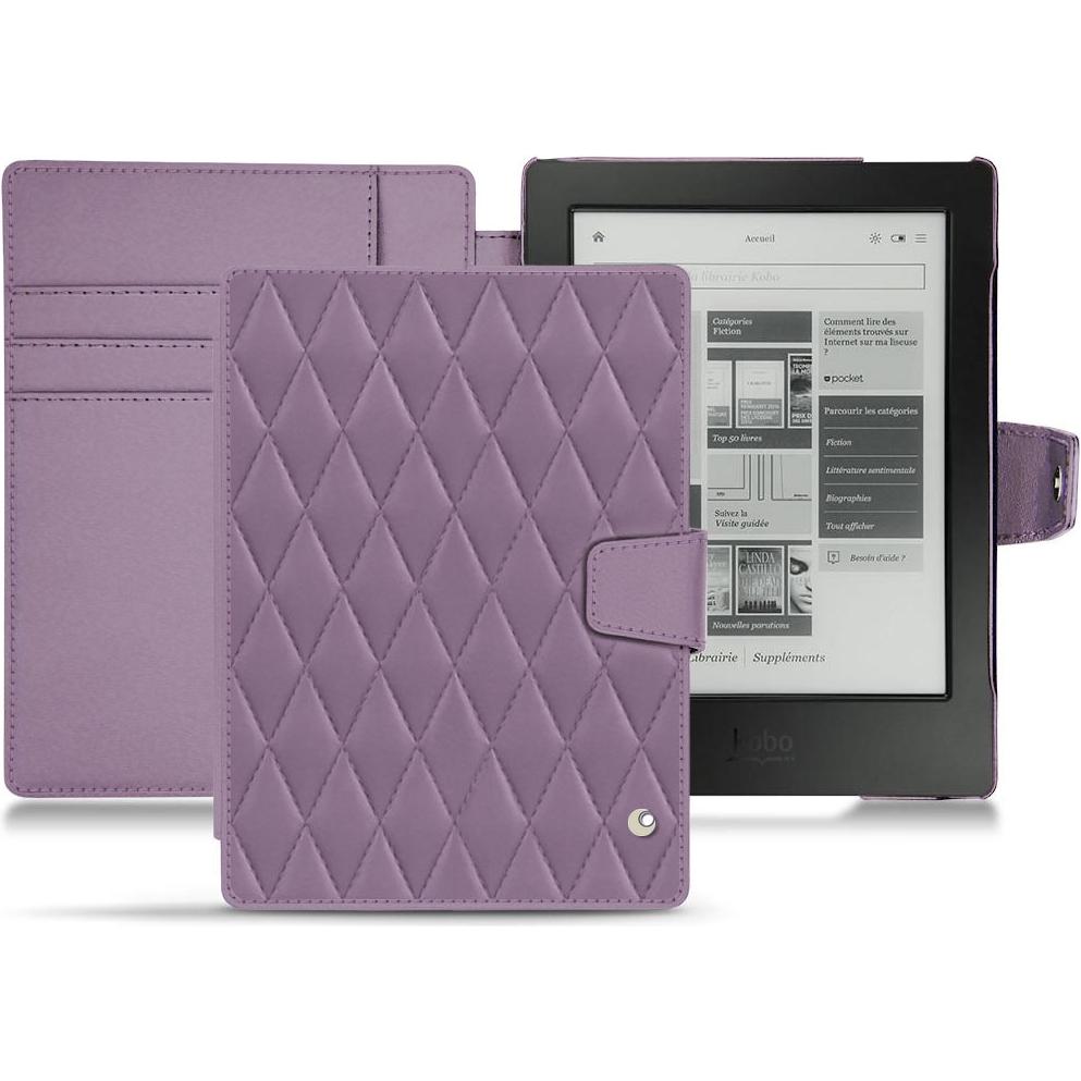 Noreve Lederschutzhülle Wallet (Aura H2O), Tablet Hülle, Violett