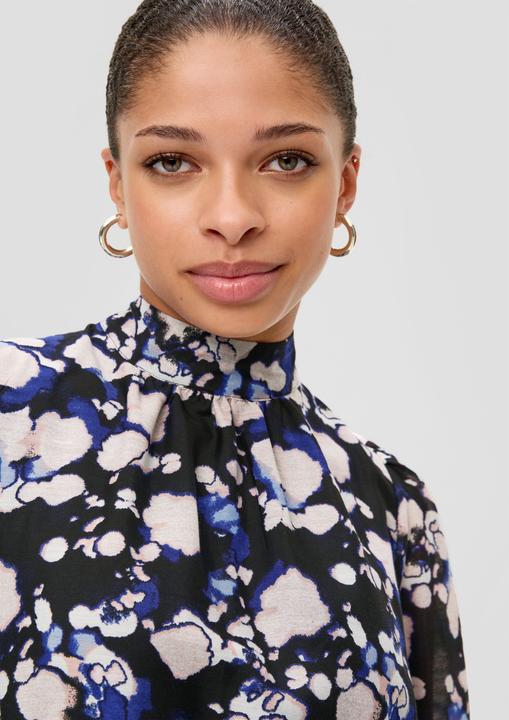 Image du produit s.Oliver Kleid Semitransparentes Kleid mit Raffung (42)