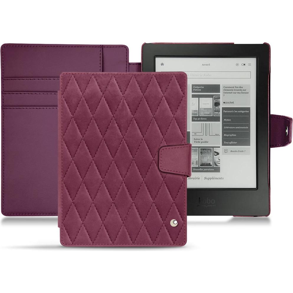 Noreve Lederschutzhülle Wallet (Aura H2O), Tablet Hülle, Violett