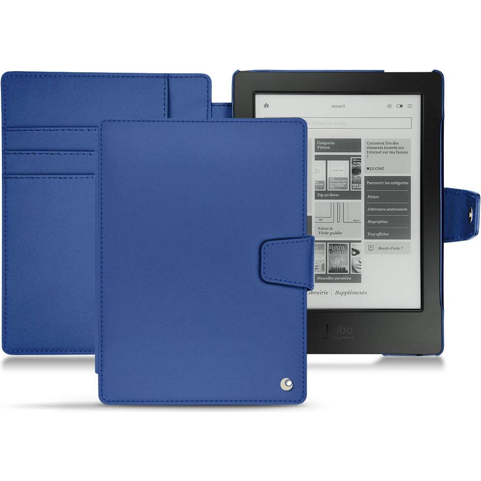 Noreve Lederschutzhülle Wallet (Aura H2O), Tablet Hülle, Blau