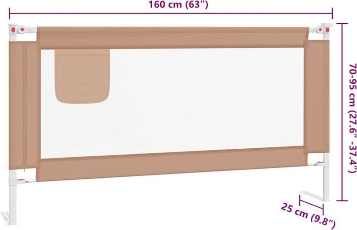 Actual product image vidaXL Zafir (180 x 25 x 70 cm)