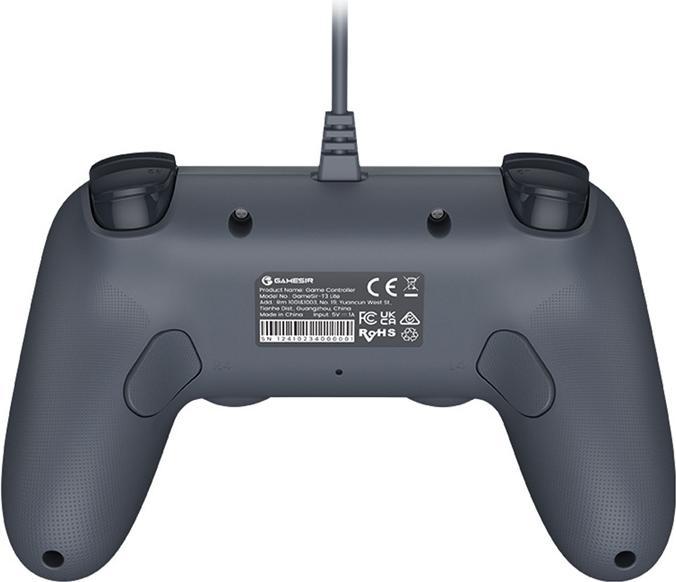 Actual product image Gamesir T3 GY Tegenaria Lite Wired Controller Gray (Switch)