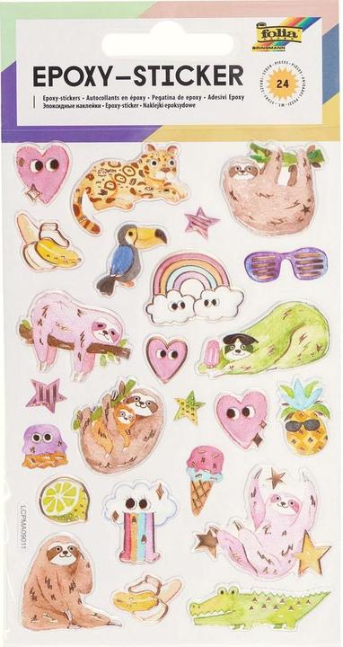 Produktbild Folia Epoxy-Sticker SUMMER, 10x15cm