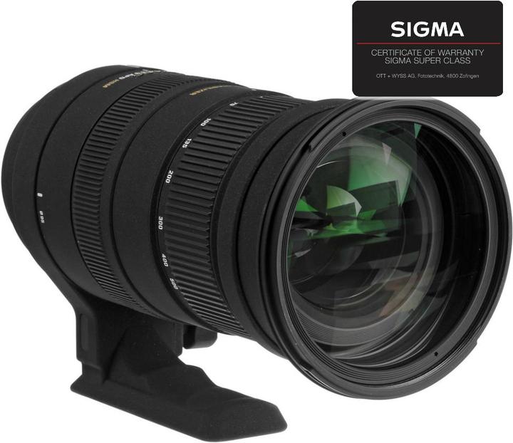 Produktbild Sigma 50-500mm, f/4.5-6.3 DG APO OS HSM, Canon (Canon EF, Vollformat)