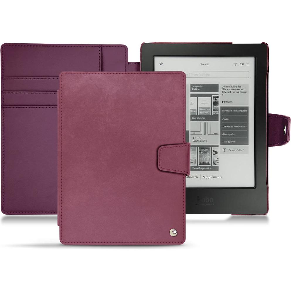 Noreve Lederschutzhülle Wallet (Aura H2O), Tablet Hülle, Violett