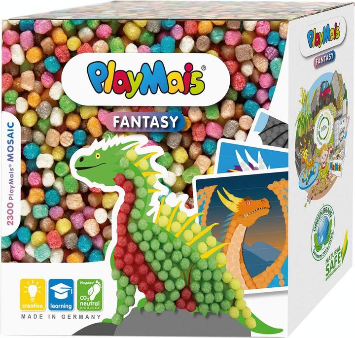 Actual product image PlayMais Mosaic Fantasy Dragon
