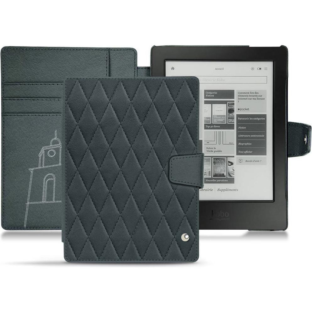 Noreve Lederschutzhülle Wallet (Aura H2O), Tablet Hülle, Blau
