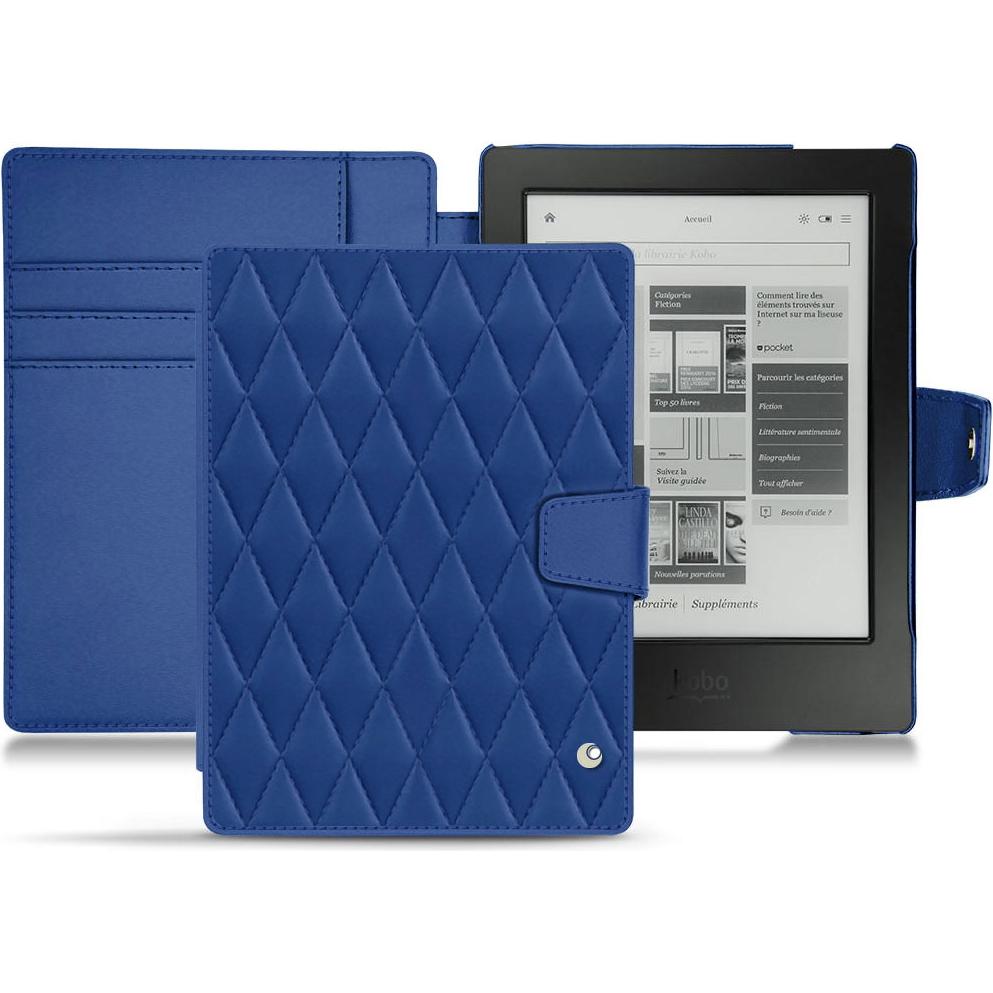 Thumbnail - Noreve Lederschutzhülle Wallet (Aura H2O), Tablet Hülle, Blau