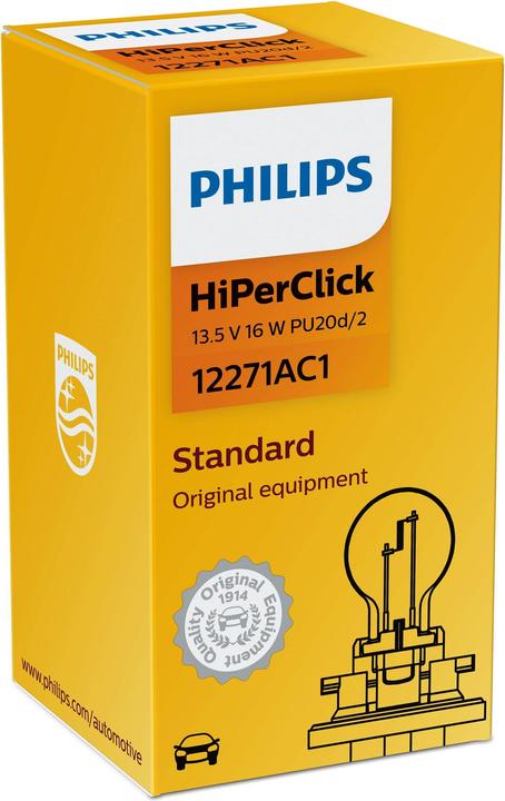 Philips Vision 12271AC1 Standard-Signal- und -Innenbeleuchtung (W16W)