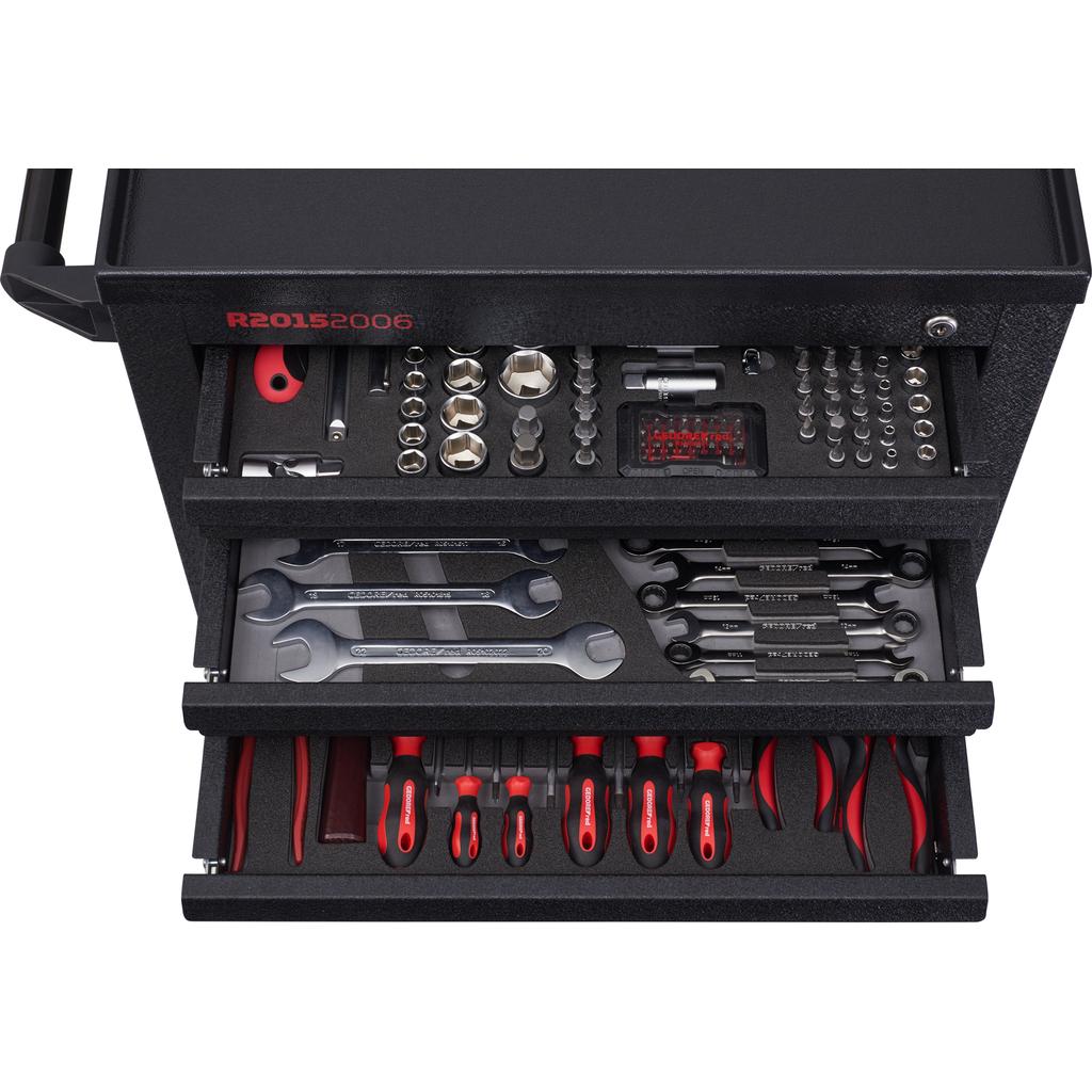 Thumbnail - Gedore Red, Werkzeugwagen + Montagewagen, red R20152006 Werkstattwagen Black MECHANIC 6 Schubladen (1 x)
