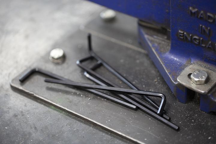 Actual product image RS PRO L-shape Allen wrench long, 5mm