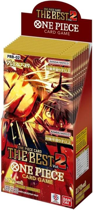 Image du produit One Piece Card Game - The Best 2 PRB-02 Display - JP (Japonais, Pack de boosters)