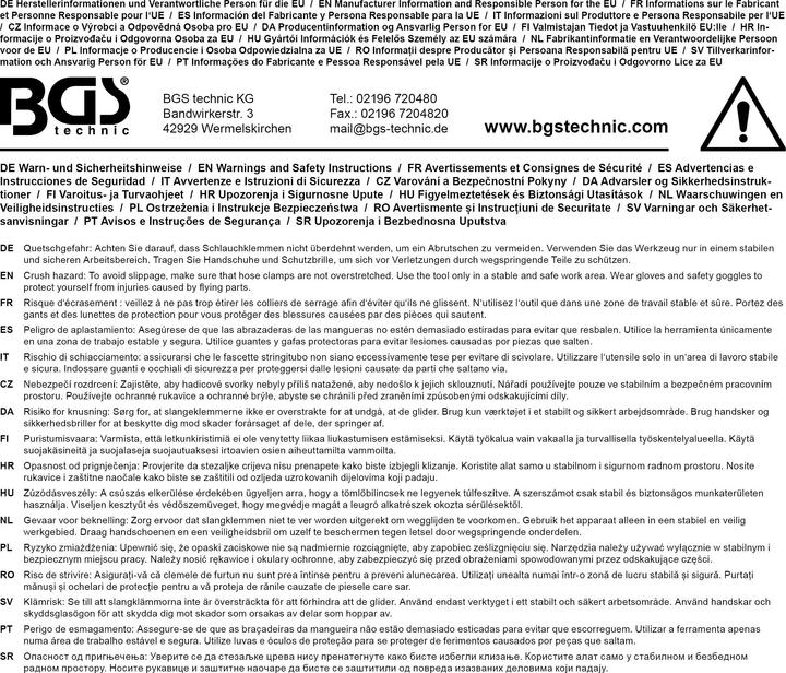 Actual product image BGS Federband-Schlauchschellen-Sortiment 80-tlg. (Hose clip)