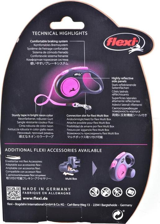 Produktbild Flexi New Neon Gurt (M, Hund, Spazieren)