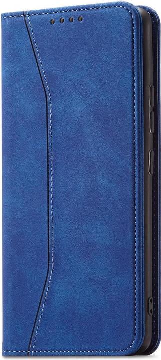 Actual product image Hurtel Magnet Fancy Case for Samsung Galaxy S23 Ultra Cover with Flip Wallet Stand Blue (Samsung Galaxy S23 Ultra)