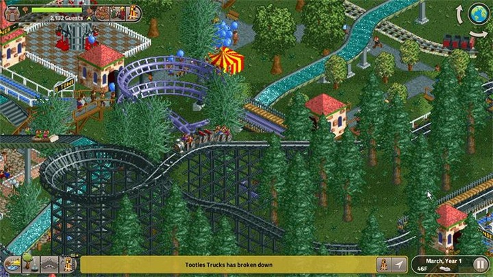Actual product image Atari RollerCoaster Tycoon Classic (Switch, DE)