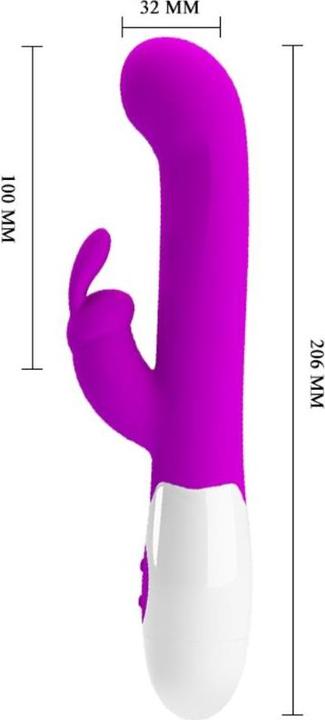 Actual product image Pretty Love Silicone, 30 vibration functions, 2AAA batteries