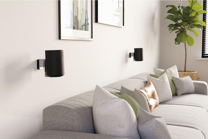 Produktbild Vogels SWM 4111 Sonos speaker muurbeugel voor Era 100 (zwart) (1 Stk., Wandmontage, Neigbar, Drehbar)