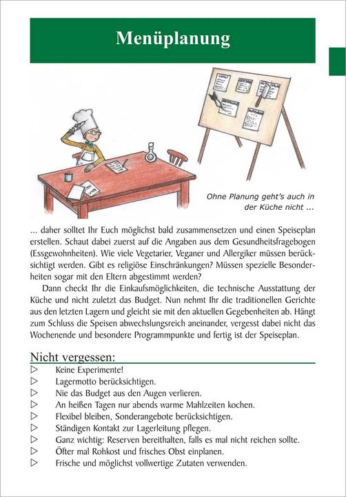 Produktbild Kochen 3 für Gruppen und Zeltlager (Deutsch, Wolfgang Ries, 2021)