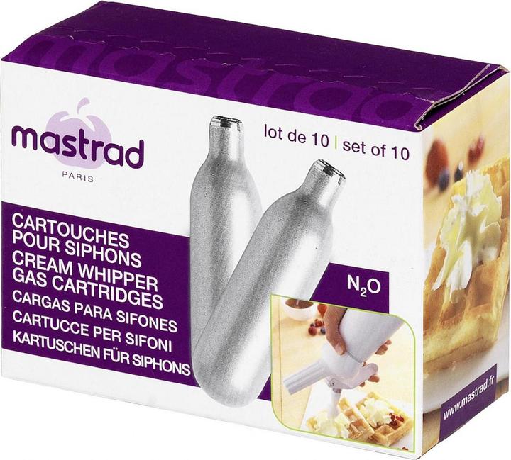 Actual product image Mastrad Cream charger pack of 10 (0.24 l)