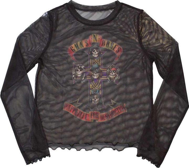 Produktbild Guns N Roses Appetite For Destruction Kurzes Top Langärmlig (L)