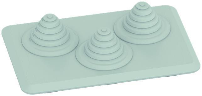 Image du produit Striebel & John STR TZ105 Bride 3 gaines de câble