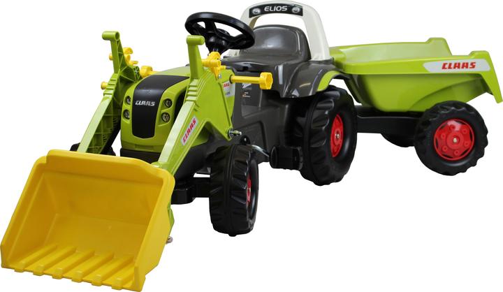 Produktbild Rolly Toys RollyToys Trettraktor Claas Xerion mit rollyMinitrac Anhänger Traktor mit Hänger