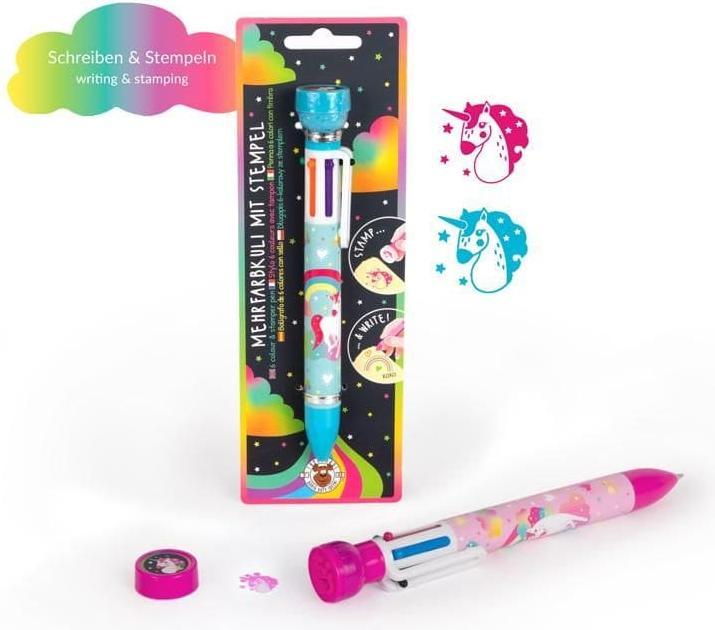 Immagine prodotto Sombo Stylo à bille multicolore Licorne