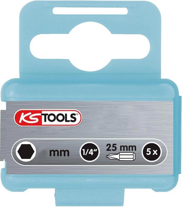 Actual product image KS Tools 1/4" stainless steel bit (5.0 mm)