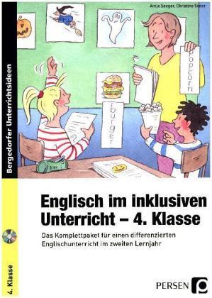 Produktbild Englisch im inklusiven Unterricht - 4. Klasse (Deutsch, Antje Seeger, Christine Sener, 2016)
