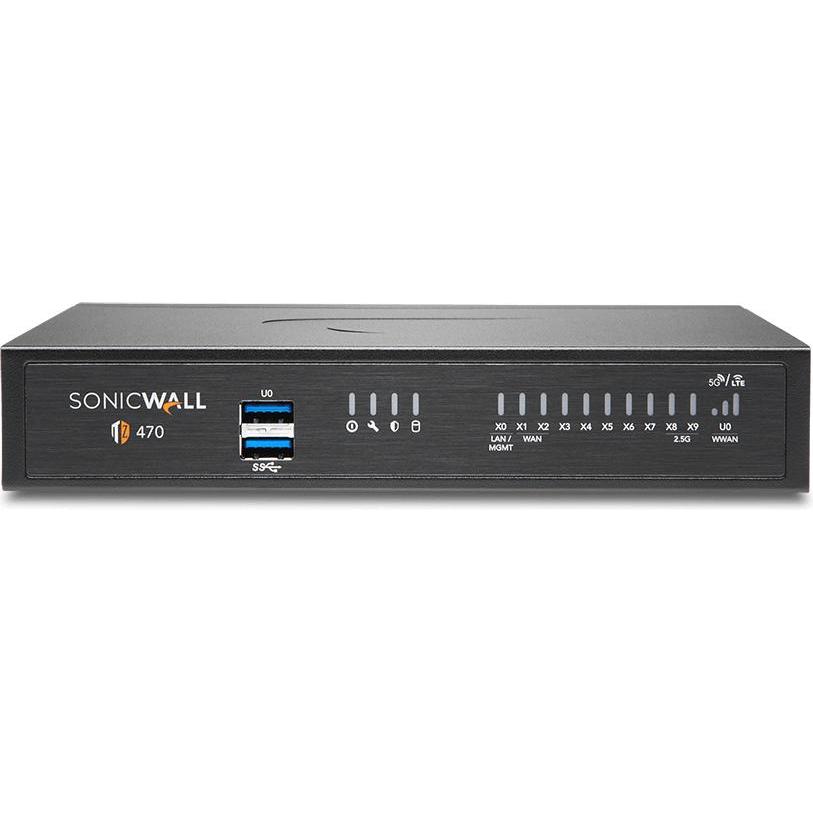 SonicWall Tz470 Wireless-Ac Intl Prom Tradeup w 3y, Firewall