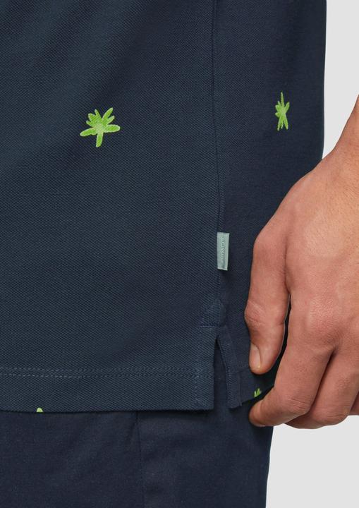 Immagine prodotto S.Oliver Polo-Shirt Poloshirt mit All-over-Print (XXL)