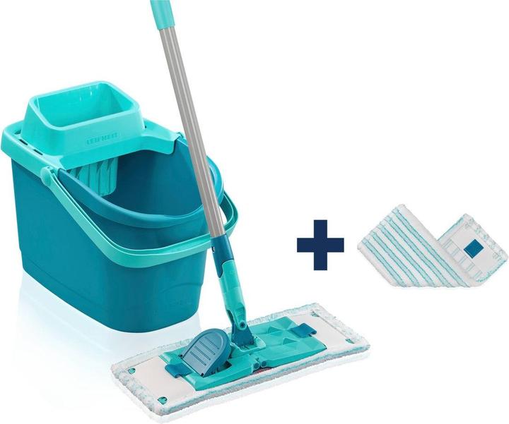 Produktbild Leifheit Set POWER CLEAN M mit 2x Ersatzbezug micro duo (2 Stk.)