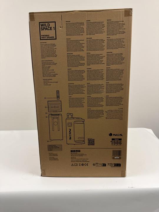 Actual product image NGS Wild Space 1 (8 h)