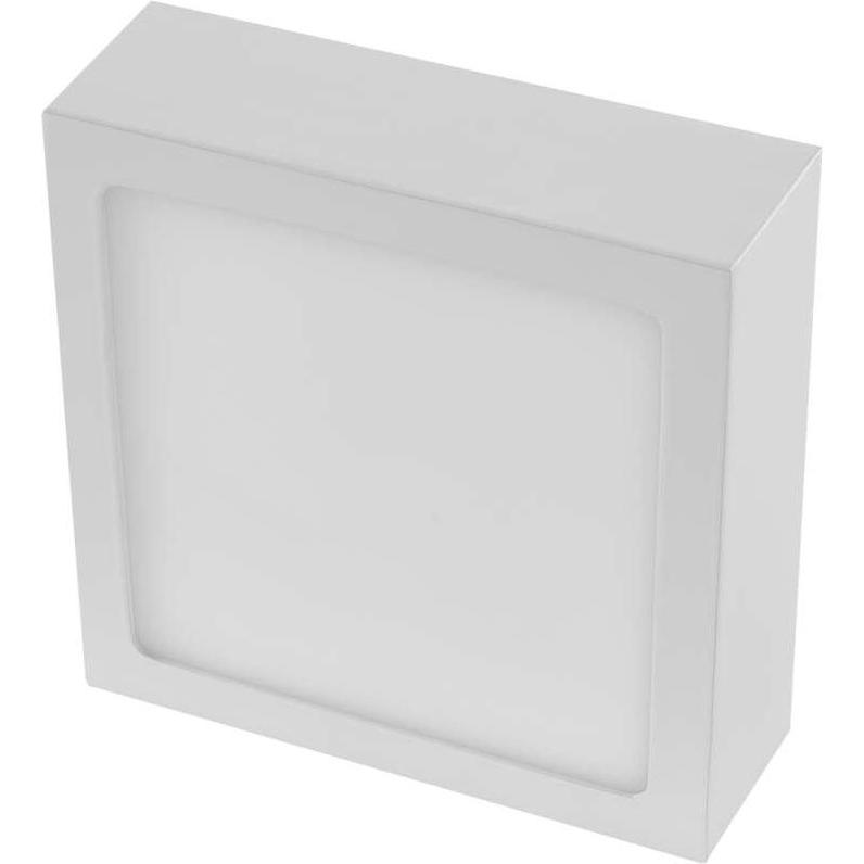 Emos, Wandleuchte + Deckenleuchte, LED-Anbauleuchte NEXXO, quadratisch, weiss, 7,6W, mit Change CCT (680 lm)