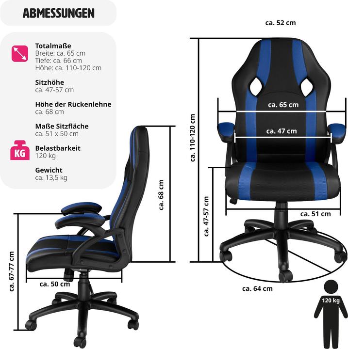 Produktbild tectake Bürostuhl Goodman