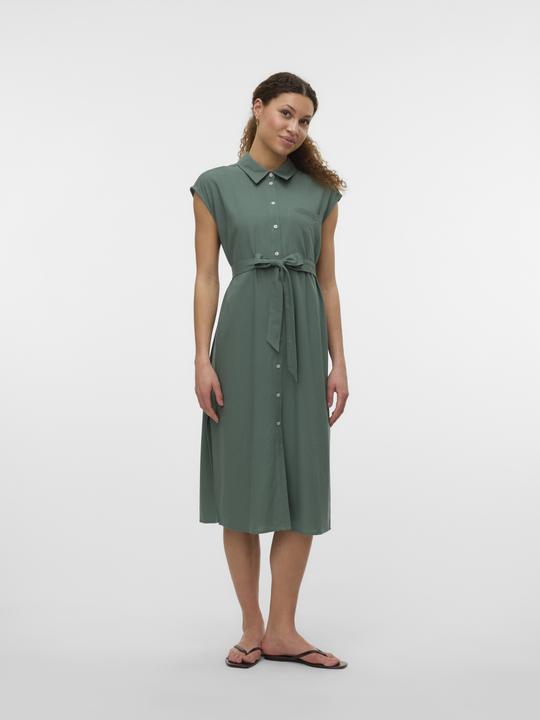 Image du produit Vero Moda VMMYMILO Robe longue chemisier (S)