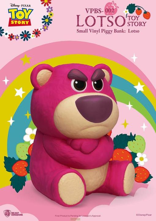 Actual product image Beast Kingdom Toy Story Piggy Vinyl Bank Lotso 24 cm