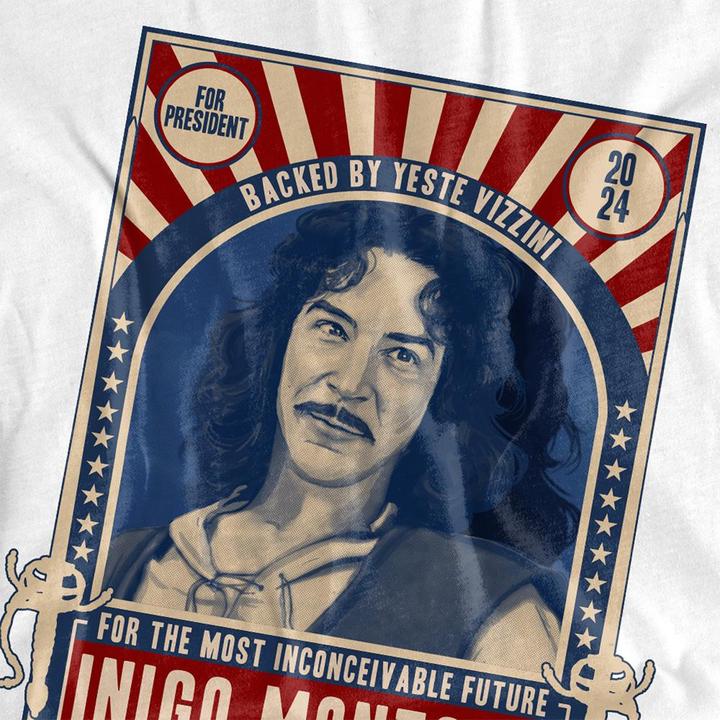 Produktbild The Princess Bride For President 24 TShirt (4XL)