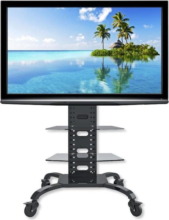 Produktbild Techly TV LED/LCD Wagen f. LCD LED TV mit 2 Ablagen (68 kg, 31" - 70")